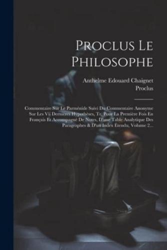 Proclus Le Philosophe