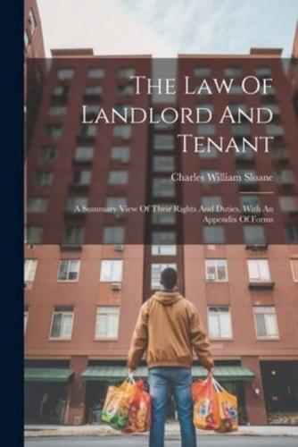 The Law Of Landlord And Tenant