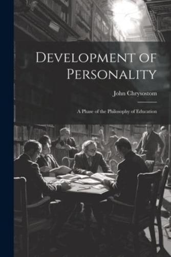 Development of Personality