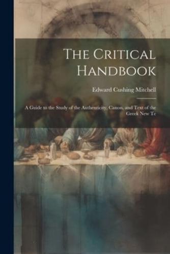 The Critical Handbook