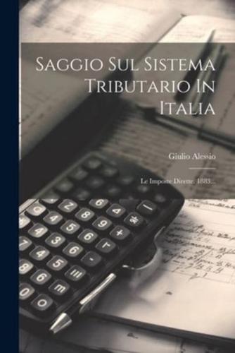 Saggio Sul Sistema Tributario In Italia