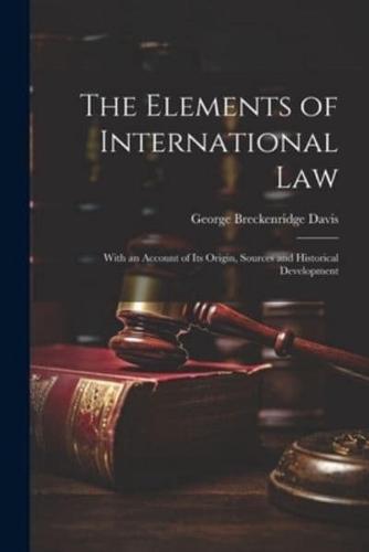 The Elements of International Law