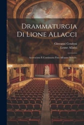 Drammaturgia Di Lione Allacci