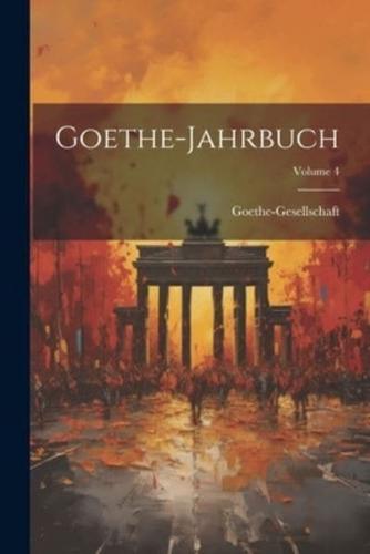Goethe-Jahrbuch; Volume 4