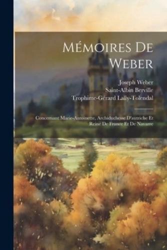 Mémoires De Weber