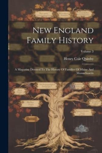 New England Family History