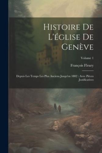 Histoire De L'église De Genève