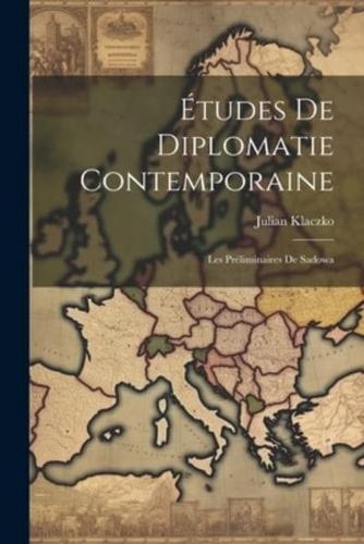 Études De Diplomatie Contemporaine