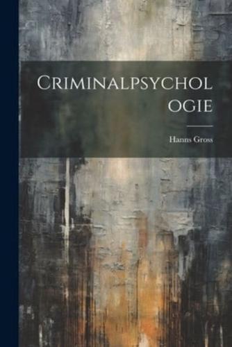 Criminalpsychologie