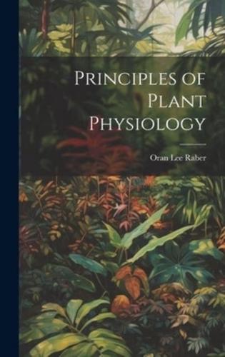 Principles of Plant Physiology