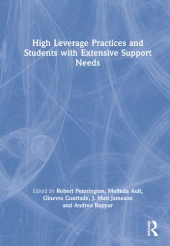 High Leverage Practices and Students With Extensive Support Needs