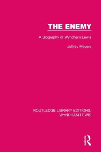 Routledge Library Editions. Wyndham Lewis