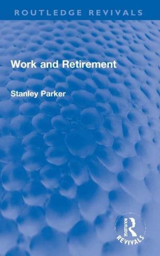 Work and Retirement