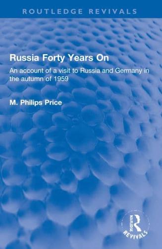 Russia Forty Years On