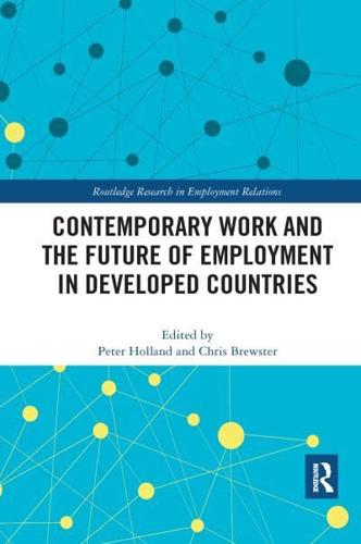 Contemporary Work and the Future of Employment in Developed Countries