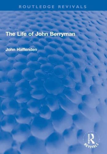 The Life of John Berryman