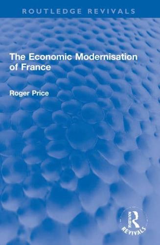 The Economic Modernisation of France