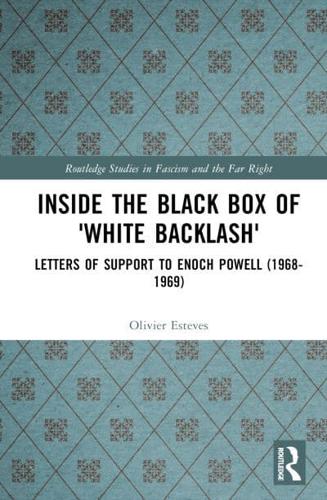 Inside the Black Box of 'White Backlash'