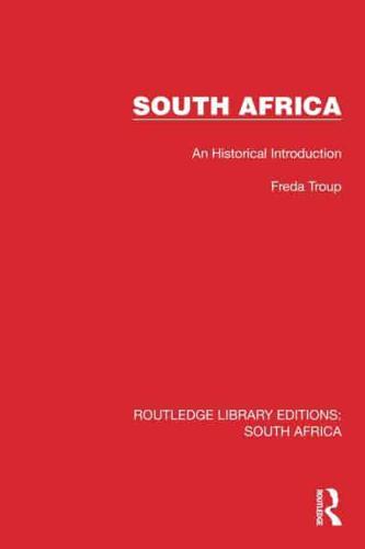 South Africa: An Historical Introduction