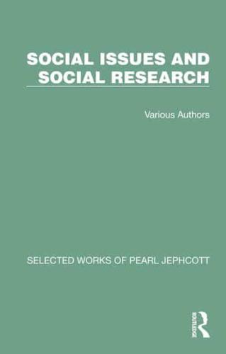 Selected Works of Pearl Jephcott