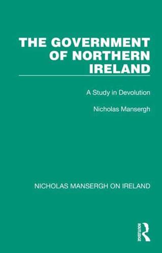 The Government of Northern Ireland