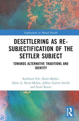 Desettlering as Re-Subjectification of the Settler Subject