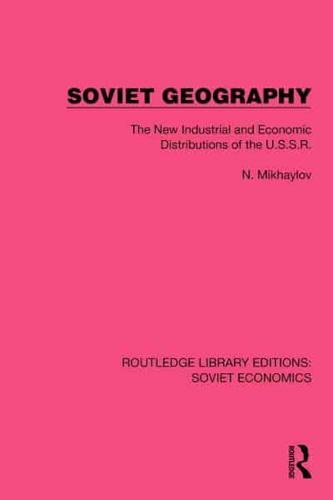 Soviet Geography