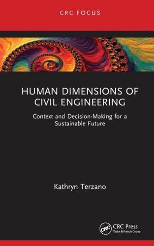 Human Dimensions of Civil Engineering