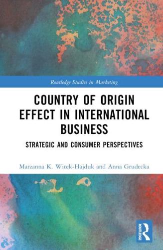 Country of Origin Effect in International Business