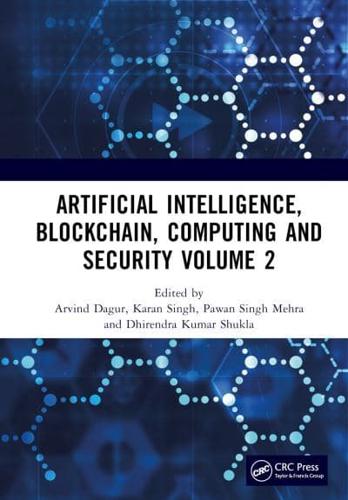 Artificial Intelligence, Blockchain, Computing and Security Volume 2