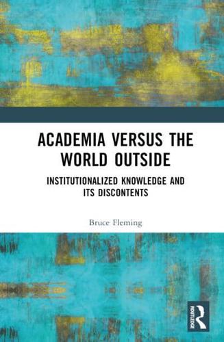 Academia Versus the World Outside