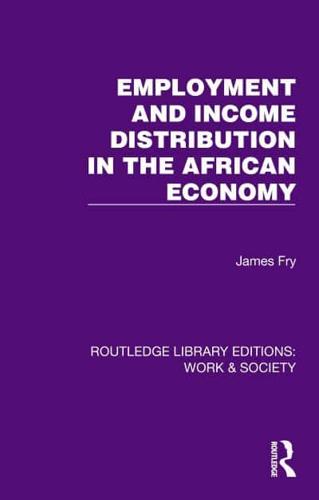 Employment and Income Distribution in the African Economy