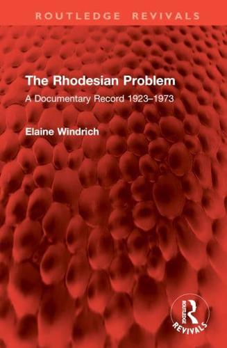 The Rhodesian Problem