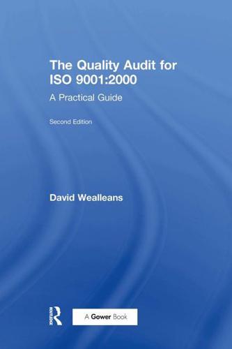 The Quality Audit for ISO 9001:2000