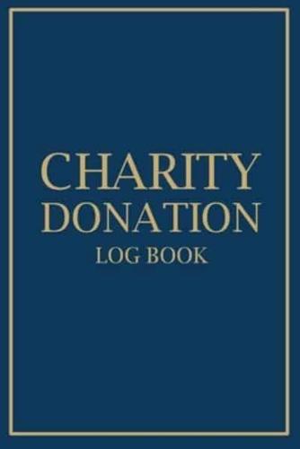 Charity Donation Log Book