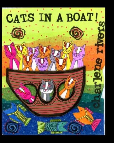 Cats in a boat