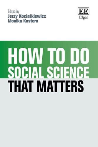 How to Do Social Science That Matters
