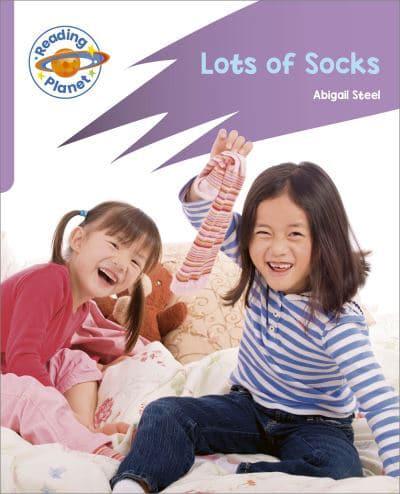 Reading Planet: Rocket Phonics - First Steps - Lots of Socks (Lilac Plus)