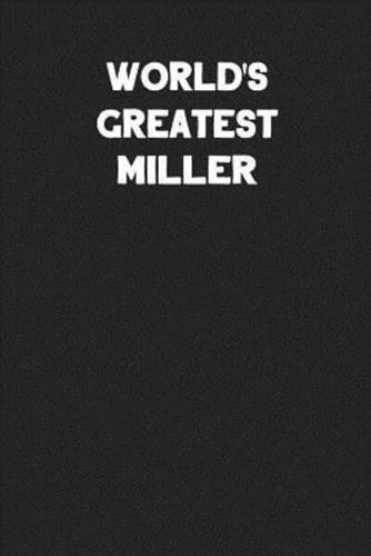 World's Greatest Miller