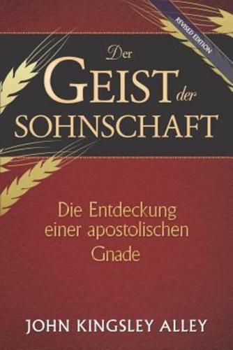 Der Geist Der Sohnschaft