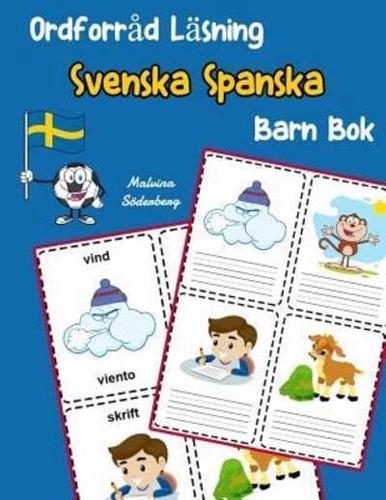 Ordforråd Läsning Svenska Spanska Barn Bok