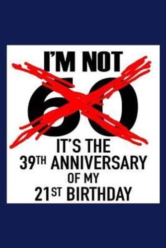 I'm Not 60! It's the 39th Anniversary of My 21st Birthday.