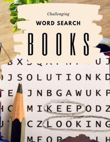 Challenging Word Search Books