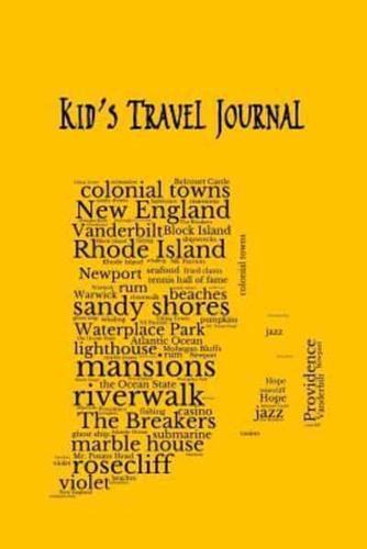 Rhode Island Kid's Travel Journal