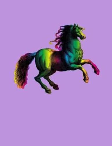 Rainbow Horse Notebook