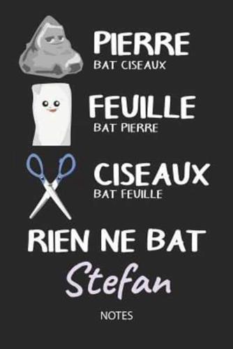 Rien Ne Bat Stefan - Notes