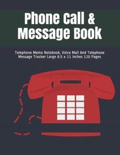 Phone Call & Message Book