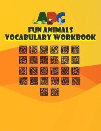 ABC Fun Animals Vocabulary Workbook