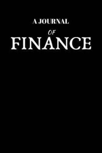 A Journal Of Finance