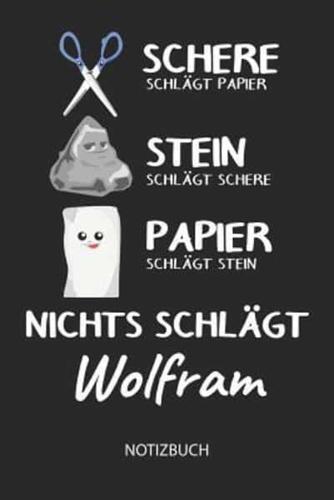 Nichts Schlägt - Wolfram - Notizbuch